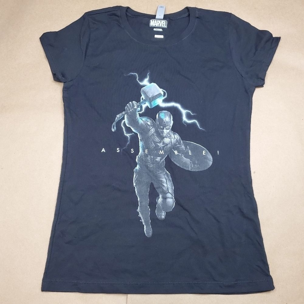 MARVEL Captain America Avangers Assemble T Shirt XL